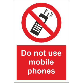 Do not use Mobile Phones