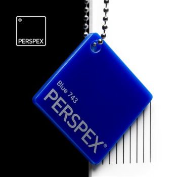 Perspex Blue 743