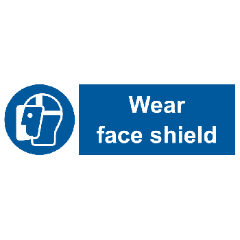 Wear Face Shield 300x100mm