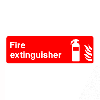 Fire Extinguisher 300x100mm