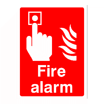 Fire Alarm 200x250mm