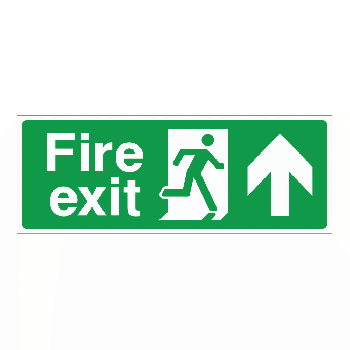 Fire Exit Arrow UP