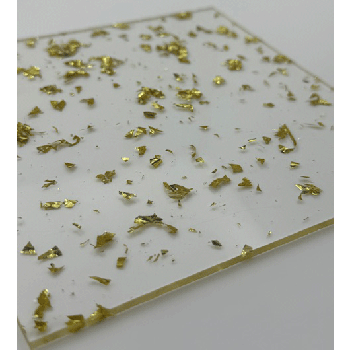 Perspex Gold Flake