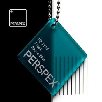 Perspex Azure Blue Frost 7T1F
