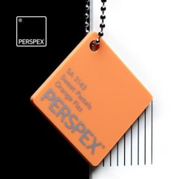 Perspex Pastel Orange Fizz 3143