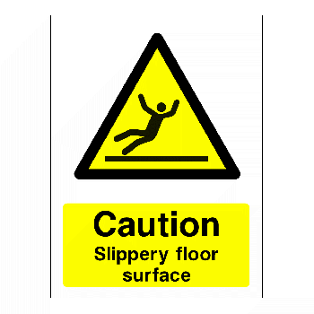 Caution Slipper Surface
